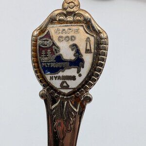 Cape Cod Souvenir Spoon, Travel Spoons, State Spoons, Decorative Spoons